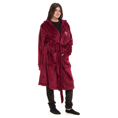 روب بطانية "احمر برغندي"